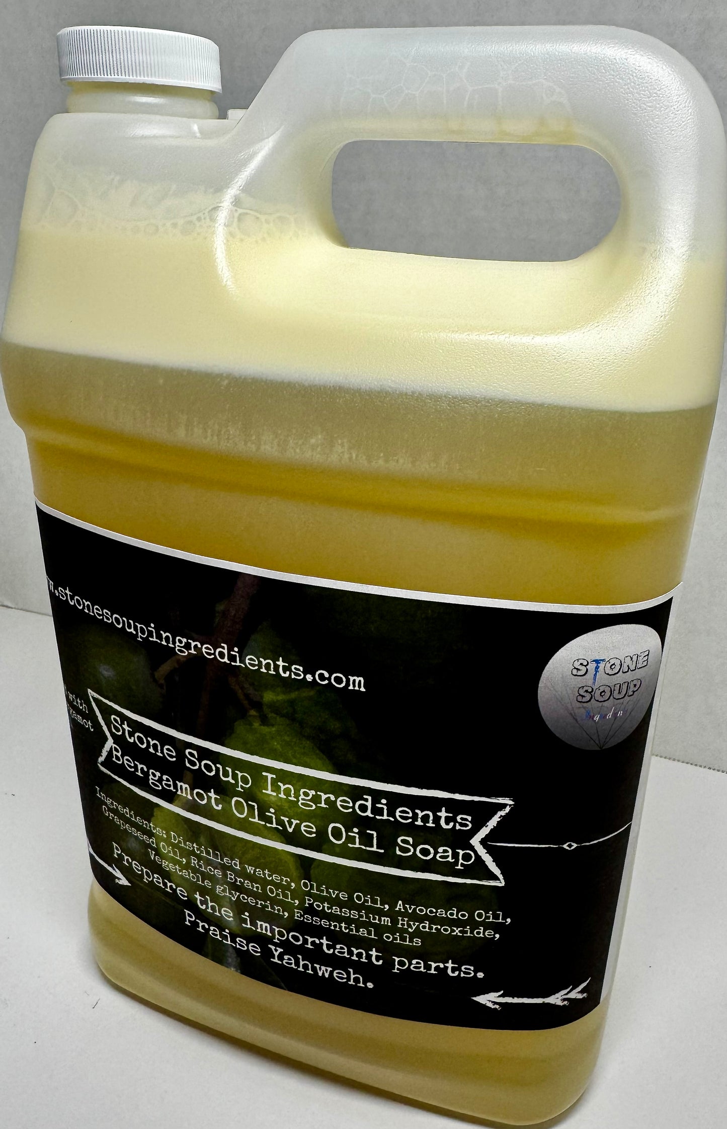 1 Gallon Olive Oil Castile Soap